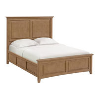 Whittier Wood Furniture McKenzie 2856GAC Assembly Instructions Manual