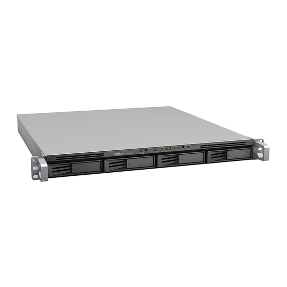 Synology RS812RP Quick Installation Manual