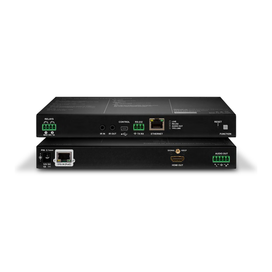 Lightware HDMI-TPS-RX110AY User Manual