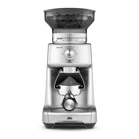 SOLIS CAFFISSIMA BCG600SILANZ Manuals