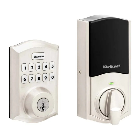 Spectrum Brands Kwikset Home Connect 620 Installation And User Manual