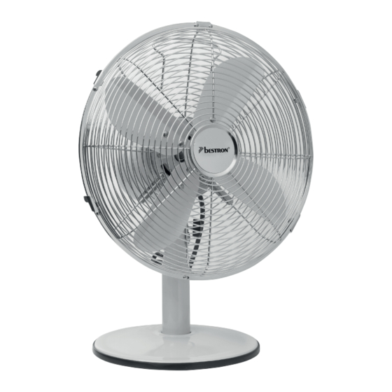 Bestron SUMMER BREEZE DFT35M Instruction Manual
