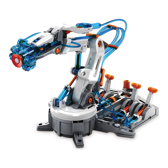 Elenco Electronics TEACH TECH HYDROBOT ARM KIT Manuals