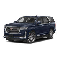 Cadillac Escalade 2022 Owner's Manual