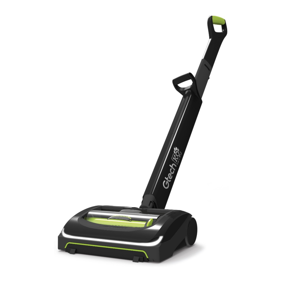 Gtech AirRAM MK2 K9 (AR30) Cordless Vacuum Manual ManualsLib