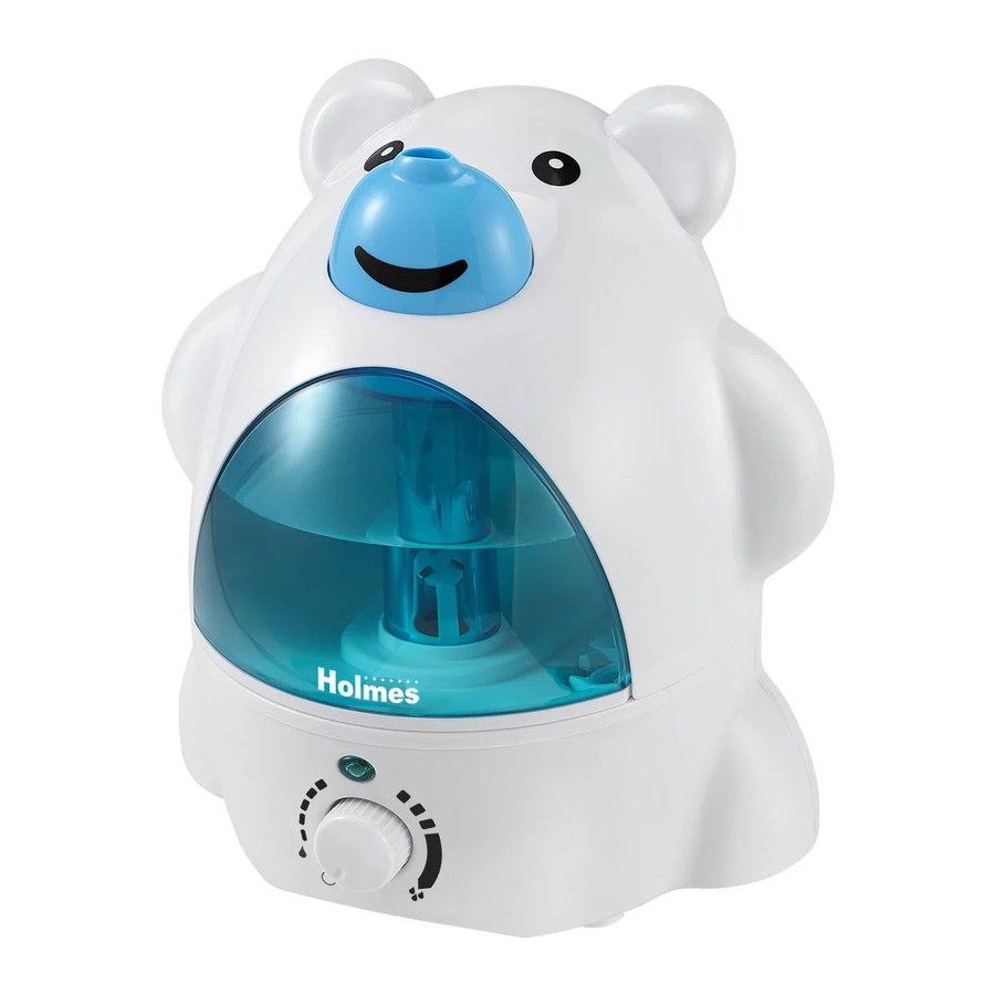 Holmes HUL2723B Bear Ultrasonic Humidifier Owner's Manual ManualsLib