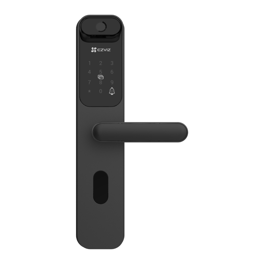 EZVIZ LT70 - Smart Fingerprint Lock Manual | ManualsLib