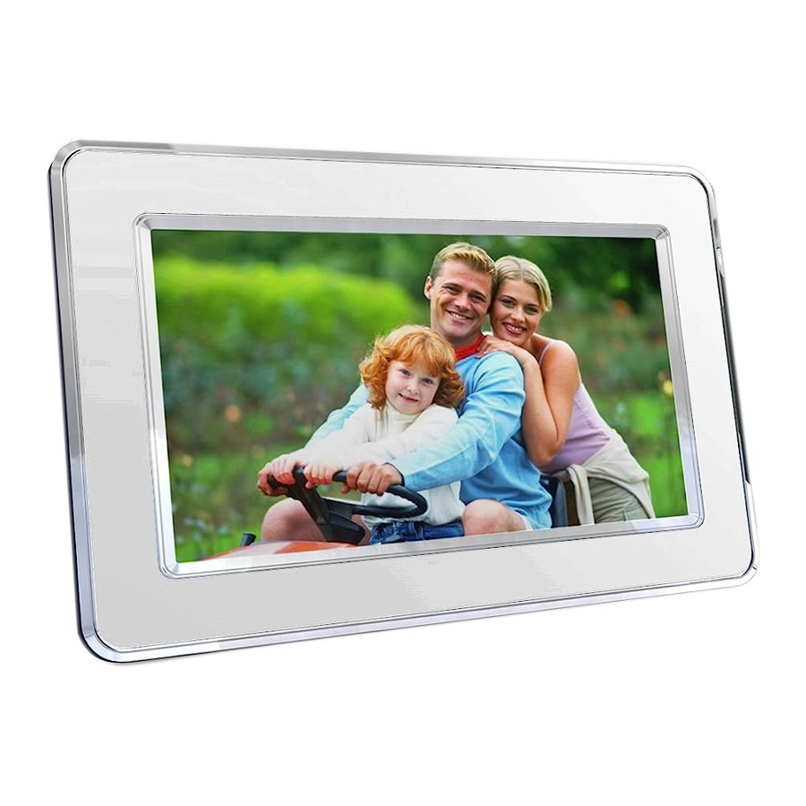 Mustek PFA700B Digital Photo Frame Manual ManualsLib