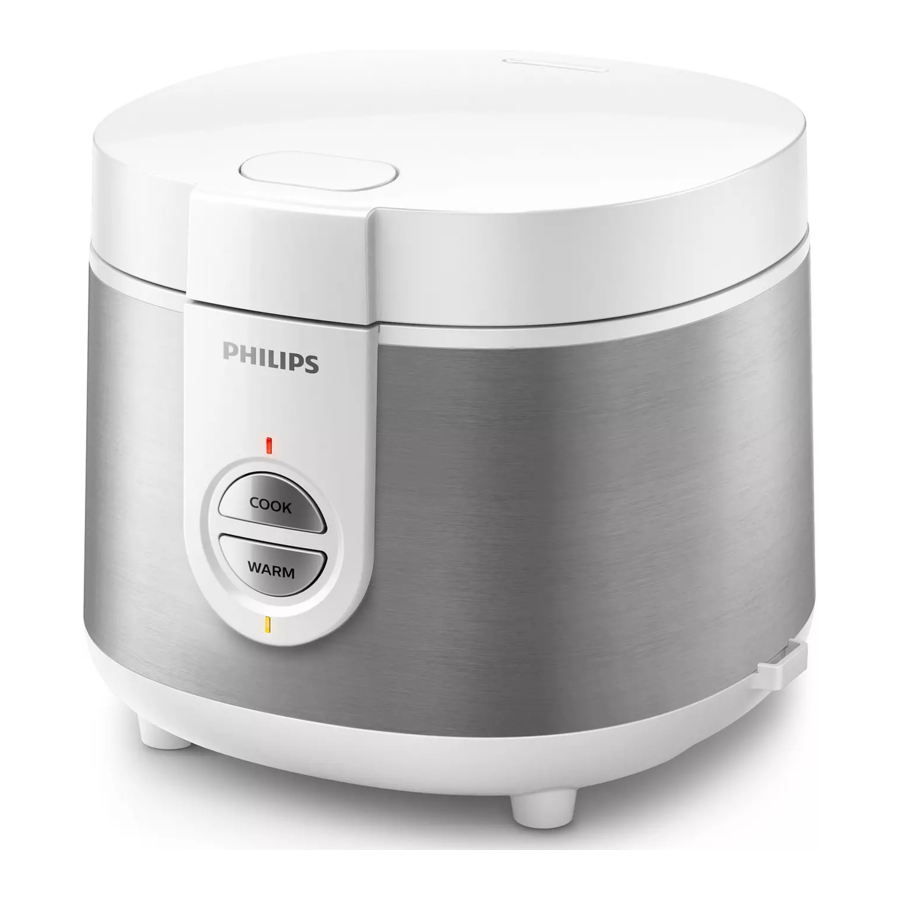 philips rice cooker hd3038 manual