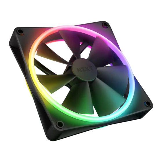 NZXT F Series Manual