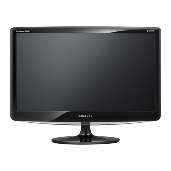 Samsung B2430HD EU Service Manual