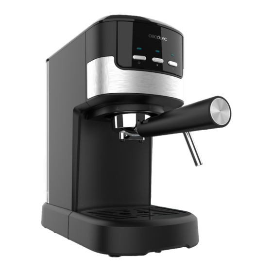 cecotec CUMBIA POWER ESPRESSO 20 PECAN Manual