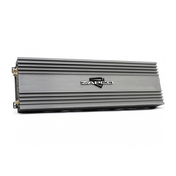 zapco Z-150.6 II Owner's Manual