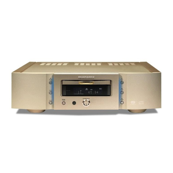 Marantz SA-11S1 Service Manual