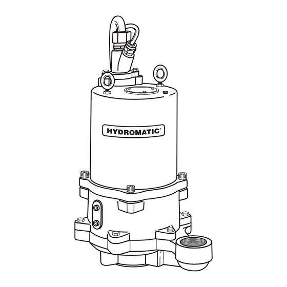 Pentair HYDROMATIC HPGF Installation And Service Manual