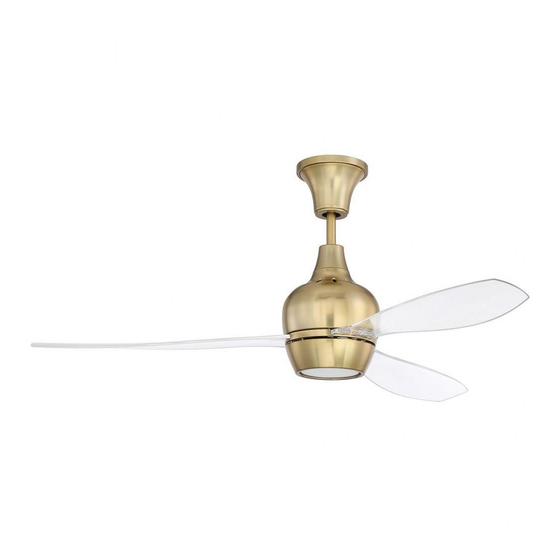 Craftmade Bordeaux BRD52 Installation Manual