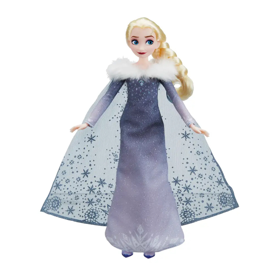 Hasbro DISNEY OLAF'S FROZEN ADVENTURE Manual