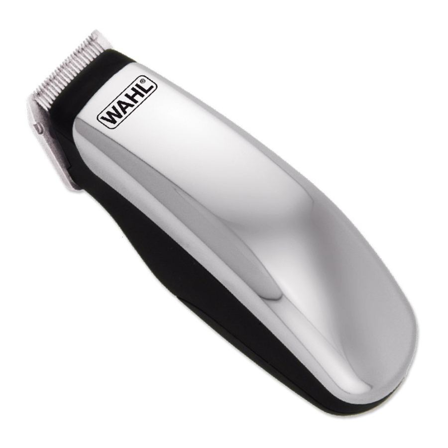 Wahl Deluxe Pocket Pro - Trimmer Operating Manual | ManualsLib