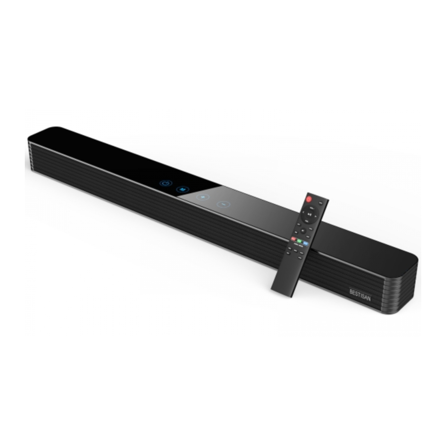 Bestisan Pillar SG02 Soundbar for TV Manual ManualsLib