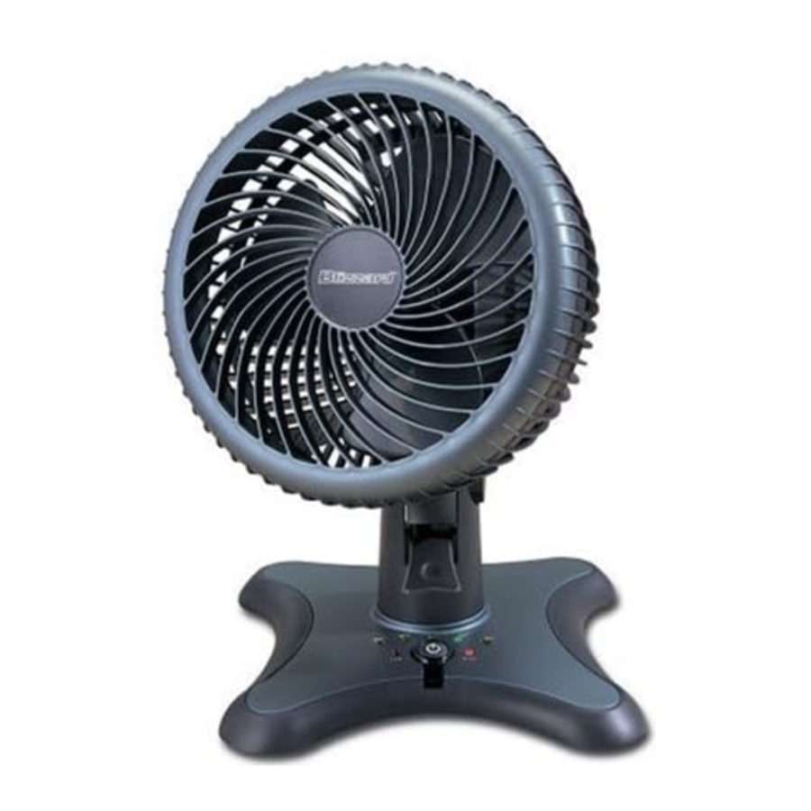 Holmes Blizzard HAOF951T - Oscillating Power Fan Manual | ManualsLib