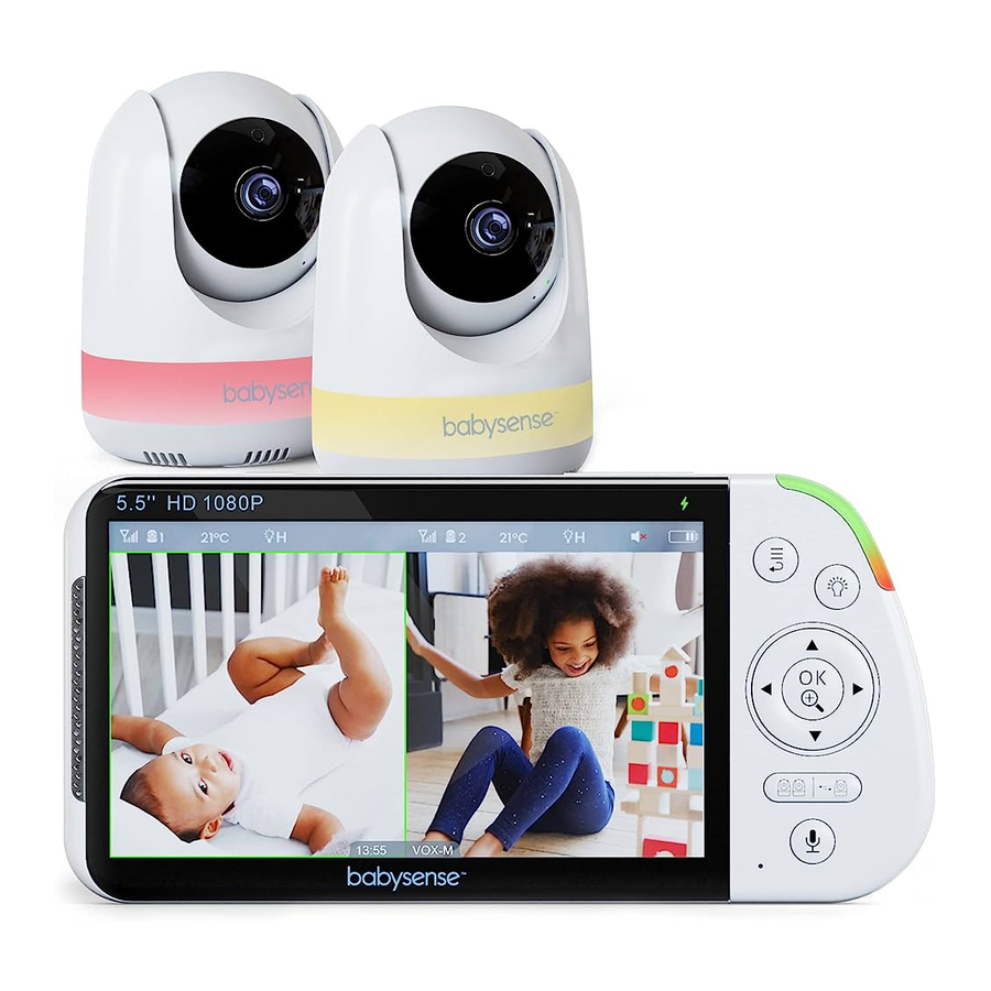 Babysense Max View Video Baby Monitor Manual ManualsLib