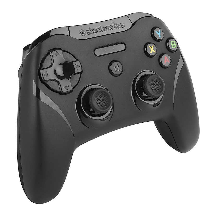 Steelseris STRATUS XL - Bluetooth Gaming controller for Android Manual | ManualsLib