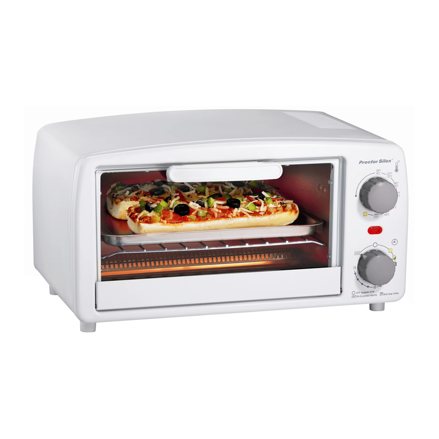 Proctor Silex 31116, 31118 Toaster Oven Manual ManualsLib