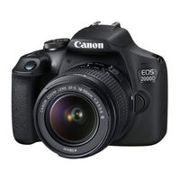 Canon EOS 2000D Instruction Manual