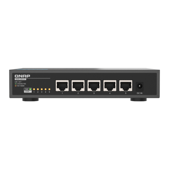 QNAP QSW-3205-5T Manuals