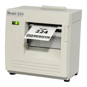 Microcom 224 Operator's Manual