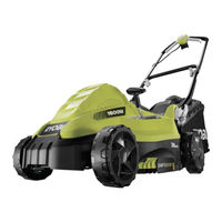 Ryobi RLM16E36S Original Instructions Manual