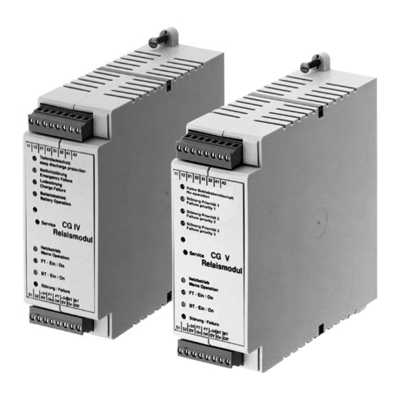 Eaton CEAG CG IV Operating Instructions Manual