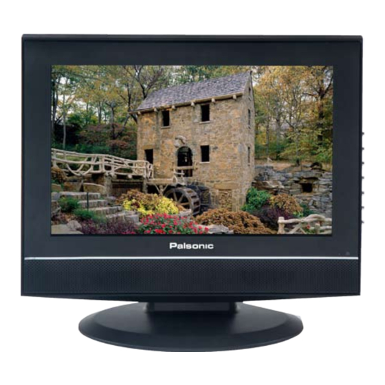 Palsonic TFTV388HD Instruction Manual