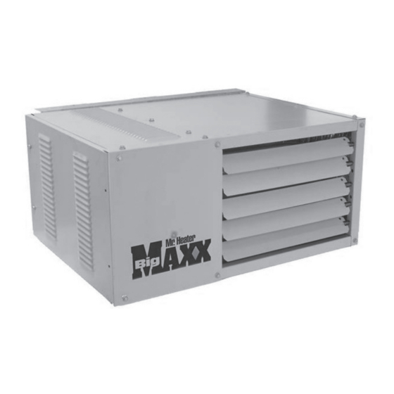 Mr. Heater Big MAXX MHU125 Operating Instructions And Owner's Manual