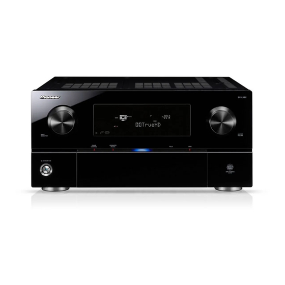 Pioneer SC-LX72 Service Manual