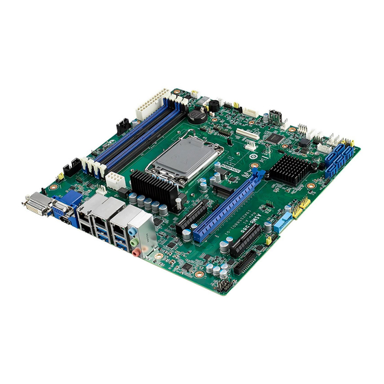 Advantech ASMB-588 Startup Manual