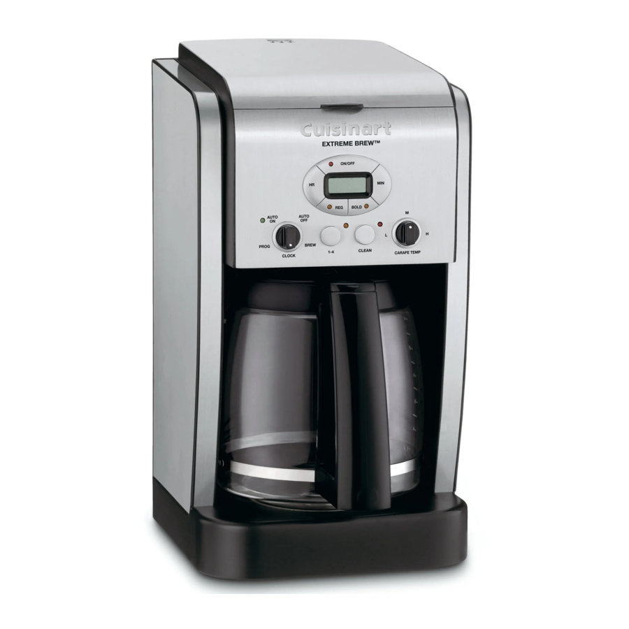 Cuisinart DCC2650 Series Extreme Brew 12 Cup Programmable