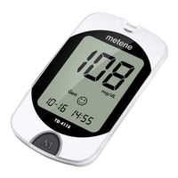 Metene Td Blood Glucose Monitoring System Manual Manualslib