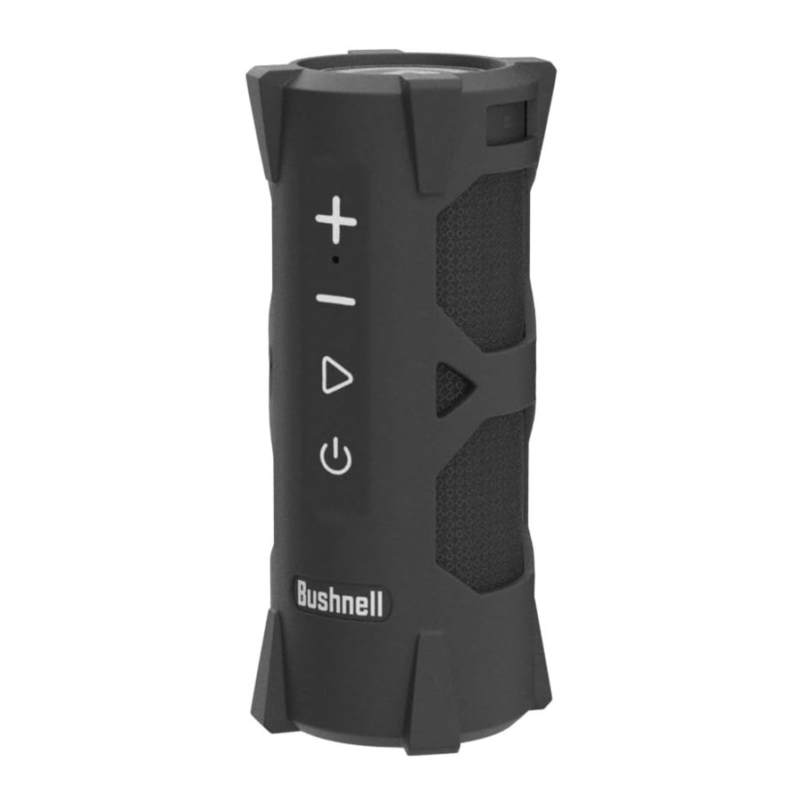 Bushnell OUTDOORSMAN OUTM1BTS - Bluetooth Speaker Manual | ManualsLib