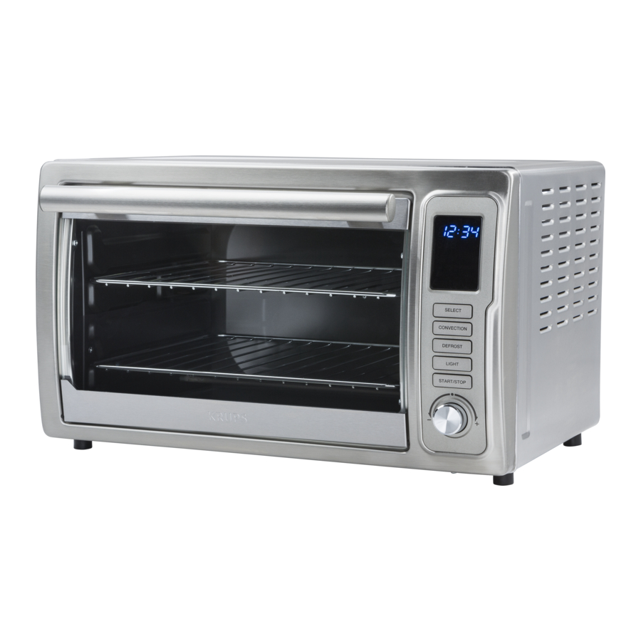 KRUPS OK710D51 Deluxe Toaster Oven with Convection Heating Manual