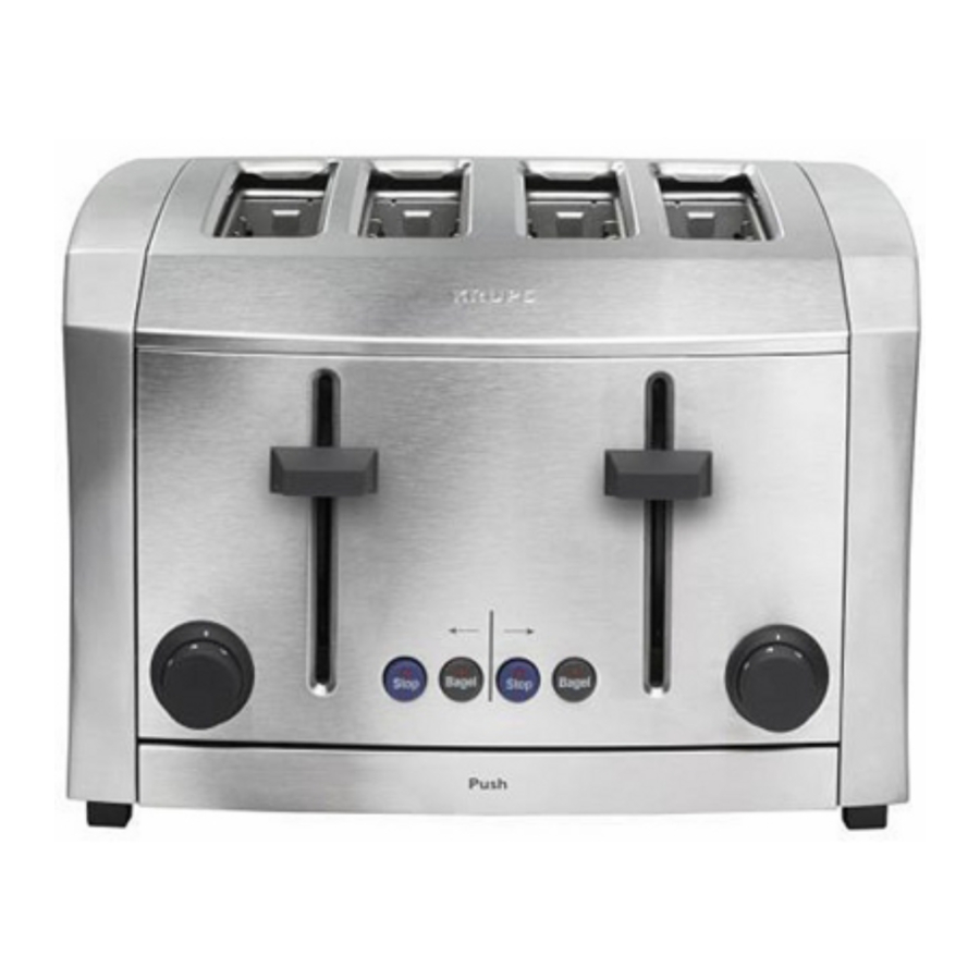 KRUPS SemiPro TT934050 Toaster Manual ManualsLib