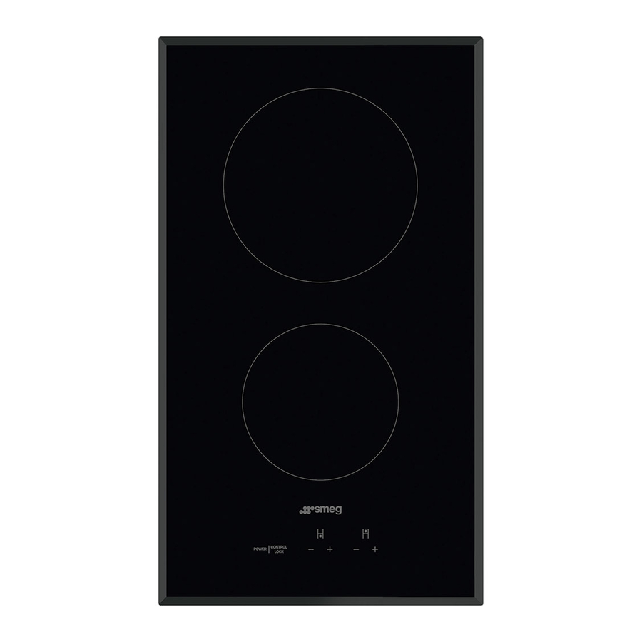 Smeg SEU122B Ceramic Cooktop 12" Hob Universale Manual ManualsLib