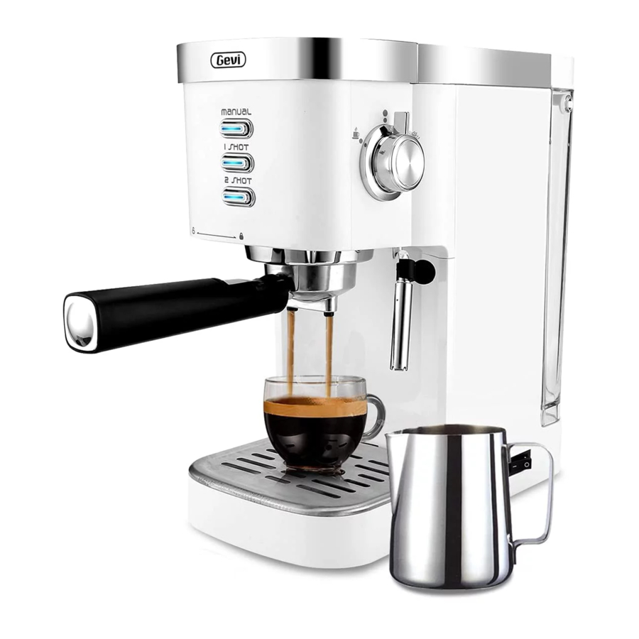Gevi GECME022U Coffee Maker Manual ManualsLib