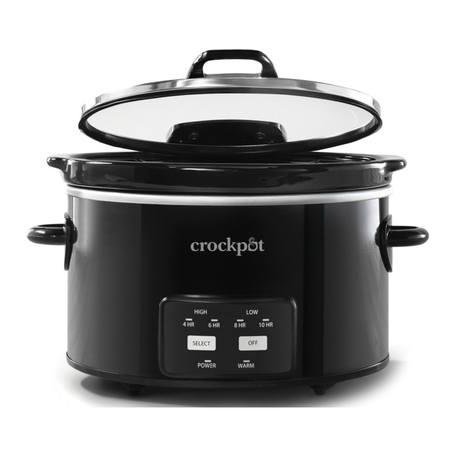 CrockPot CPSCVO45HLBP 4.5Quart Lift & Serve Hinged Lid Slow Cooker