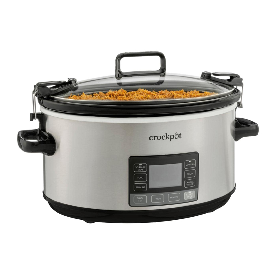 Crock Pot Cook And Carry Cpscvts70ll S 7 Quart Programmable Slow Cooker Manual Manualslib 7492