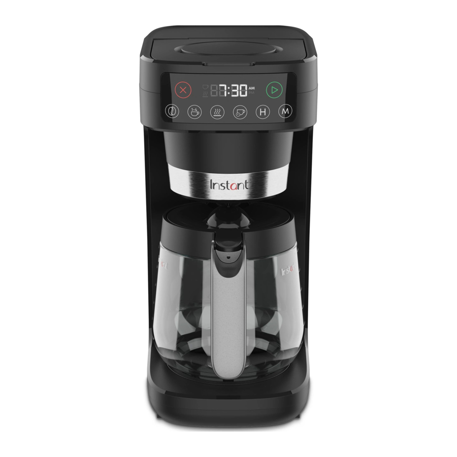 Instant Pod Infusion Brew Plus 12Cup Coffee Maker 140009701 Manual