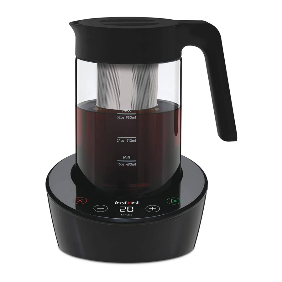 Instant Pod Cold Brewer 140009701 Manual ManualsLib