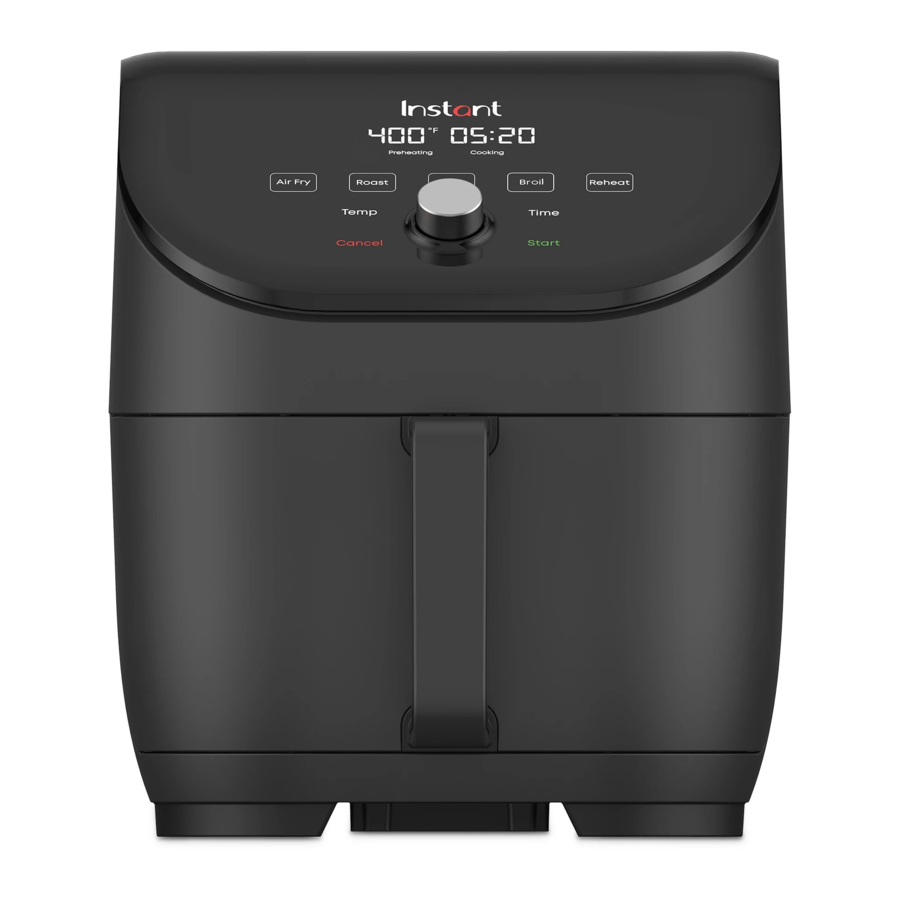 Instant Pod VORTEX SLIM 6quart Air Fryer Manual ManualsLib