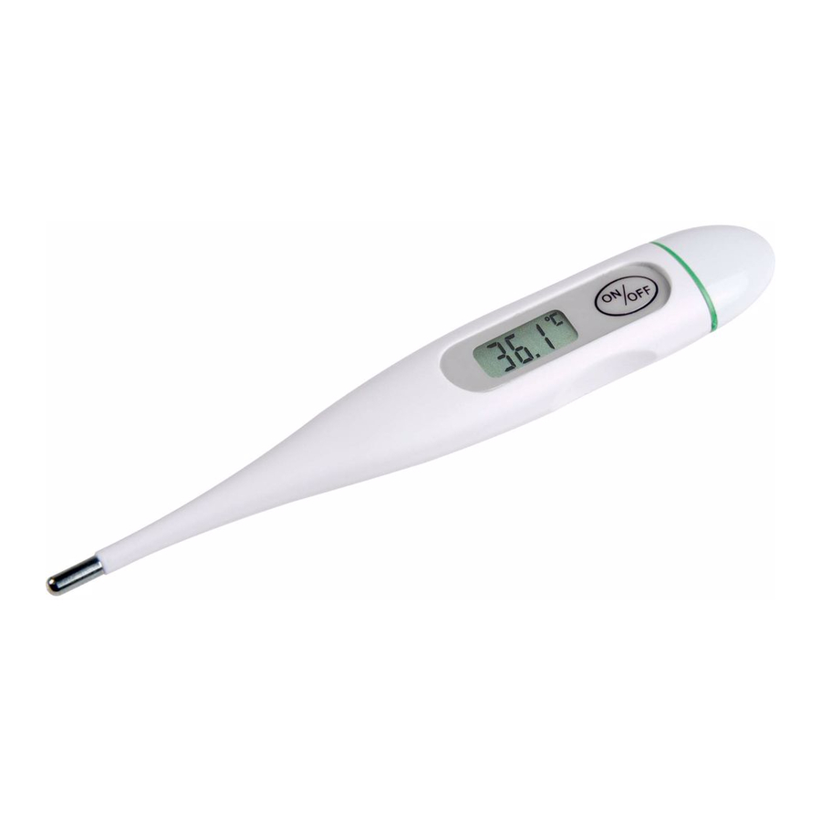Medisana FTC Thermometer Digital Thermometer Manual ManualsLib