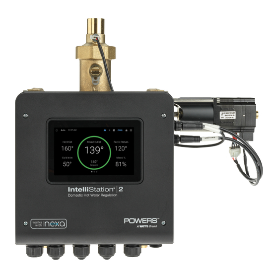 Watts POWERS IntelliStation 2 Installation, Operation And Maintenance Manual